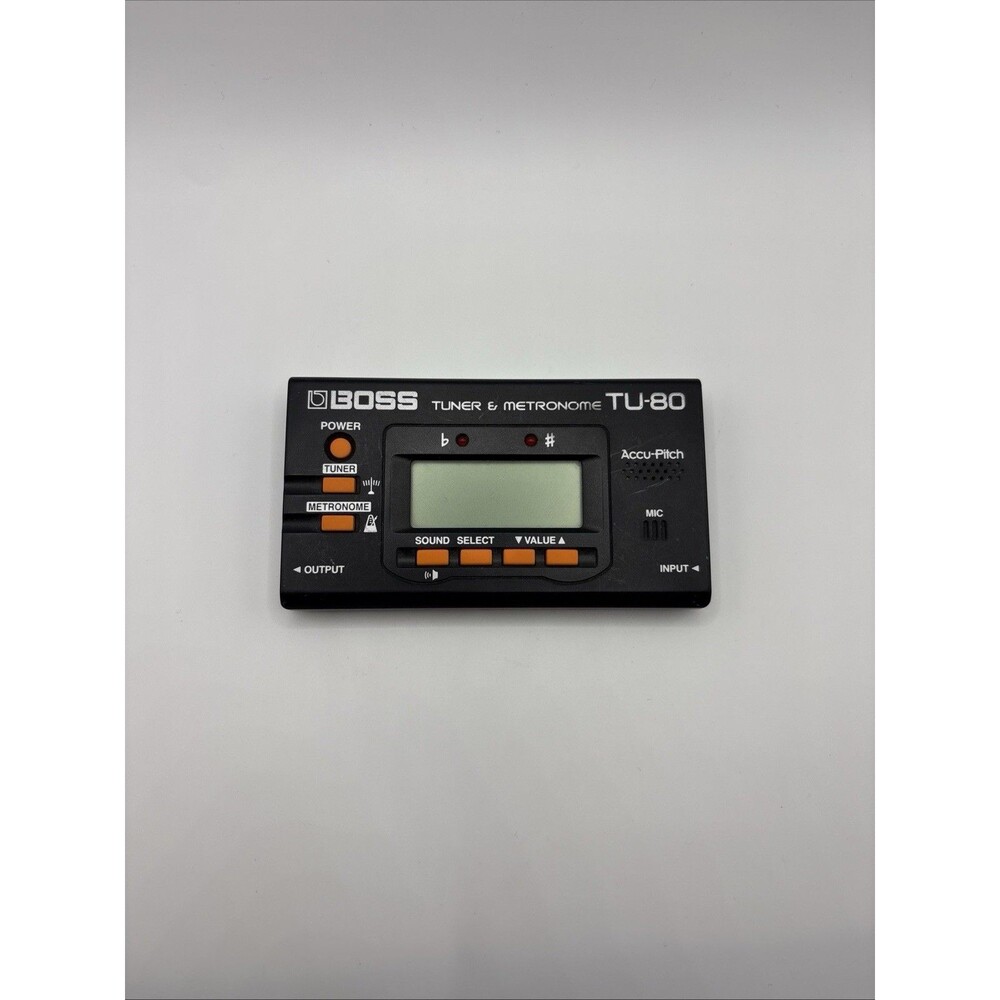 Boss Guitar Digital Tuner And Metronome Model TU-80 - 18